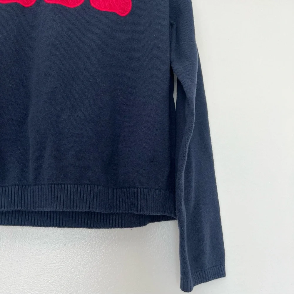 Gymboree Girls Embroidered Apple Sweater - Teacher's Favorite - Blue‎ SIZE 10
